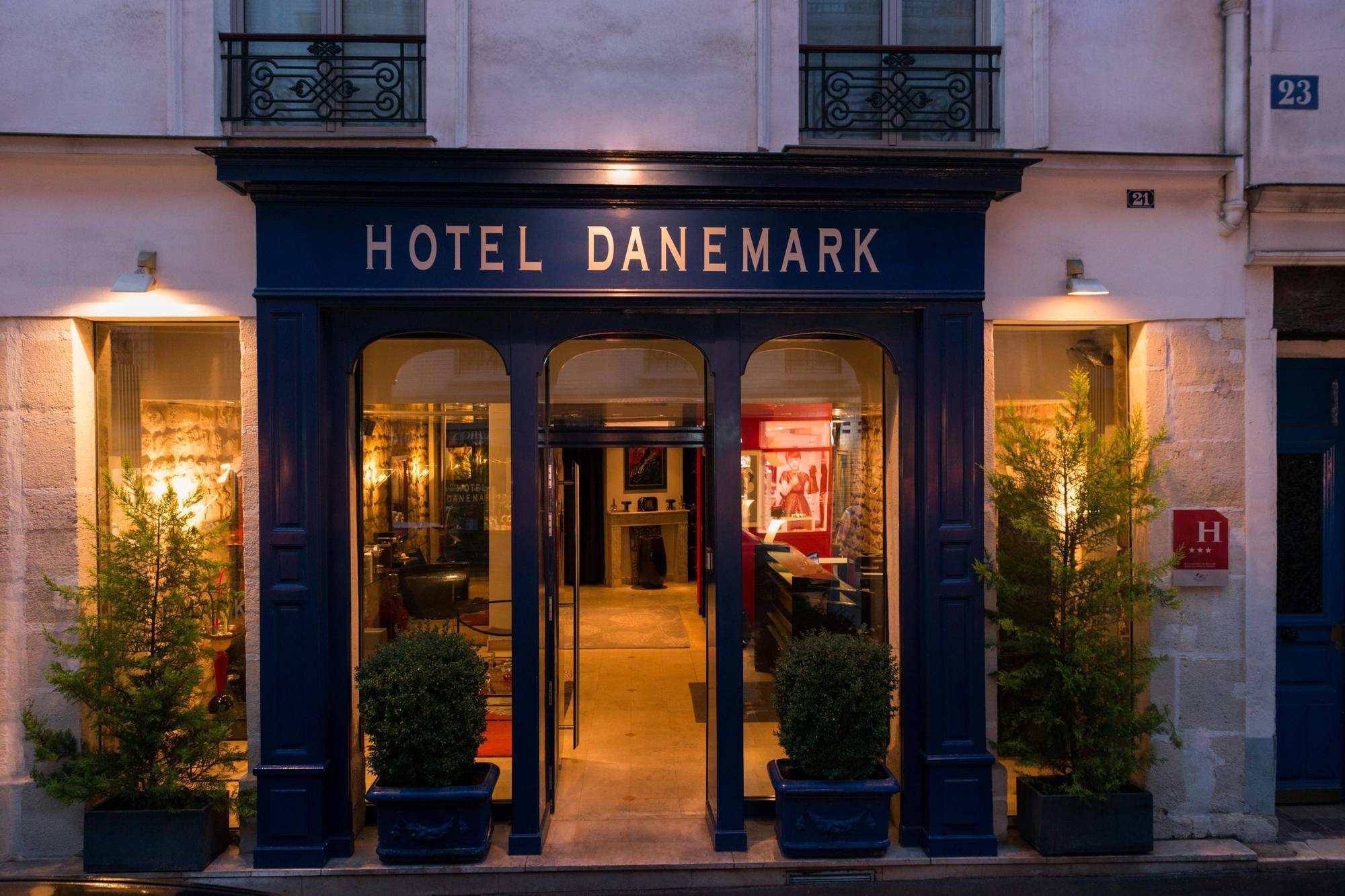 Hotel Danemark Paris Eksteriør bilde